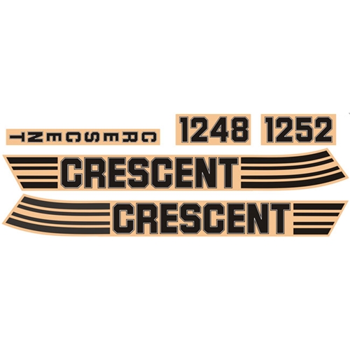 Dekalsats Cresent, Reservdelar till moped, RINAB, moped, 