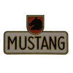 Dekal bakskärm/under sadel (Mustang)