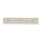 Bakskärmsdekal (Sport Combinette 1963-67)