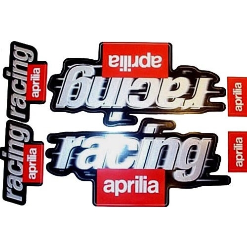 Dekalsats "Aprilia Racing", tillbehör & reservdelar, RINAB