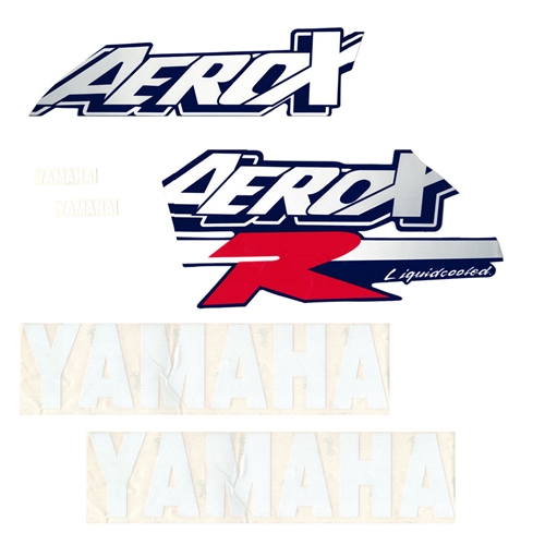 Dekalsats Yamaha Aerox Blå