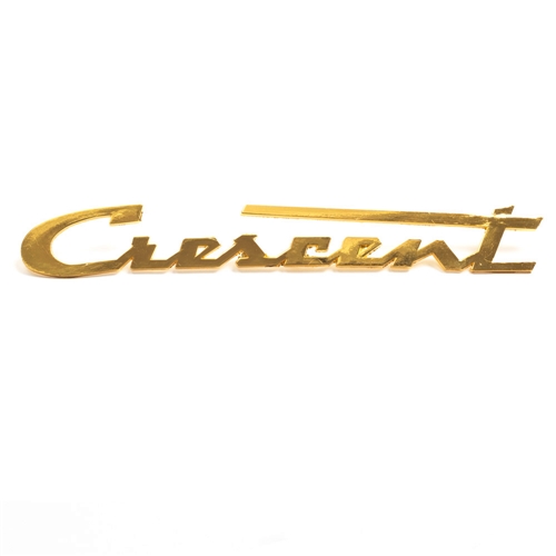 Emblem "Crescent" Guld (MCB) RINAB, reservdelar moped, 