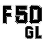 Sidokåpsdekal (F50GL)