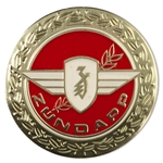 Tankemblem, röd Ø64mm (Zündapp 1968-74)