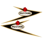 Tankdekalsats  (Mustang)