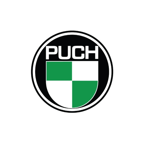 Tygmärke "Puch"