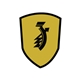 Tygmärke "Zündapp" sköld