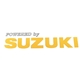 Dekal "Powered by Suzuki" GUL (Suzuki)