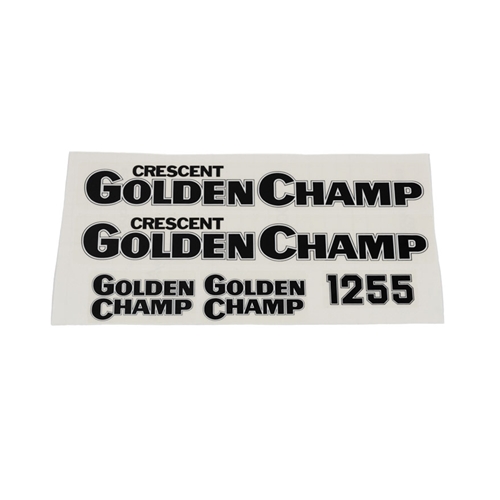 Dekalsats för MCB 1255 (Golden Champ), Reservdelar till moped, RINAB, moped, 