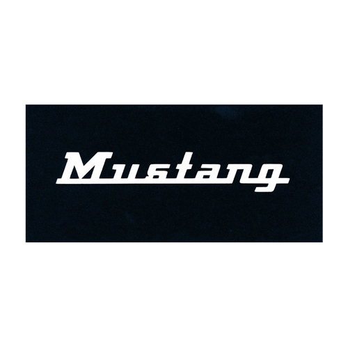 Schablon Mustang, tillbehör, reservdelar, moped, rinab