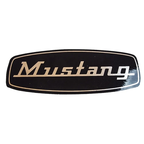 Dekal Silver, "Mustang", Reservdelar till moped, RINAB, moped, 