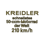 Dekal "Kreidler"