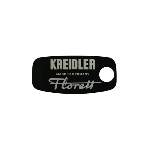 Dekal verktygsbox "Kreidler", svart/silver, Reservdelar till moped, RINAB, moped, 