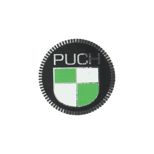 Dekal Puch logo Ø 53mm, reservdelar moped, RINAB