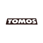 Sidokåpsdekal "TOMOS", svart/vit (Tomos Revival/Pack'r)