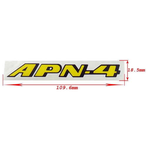 Dekal "APN-4" (Tomos)