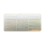 Dekal "köranvisning", vit (Honda MB50/MT50)