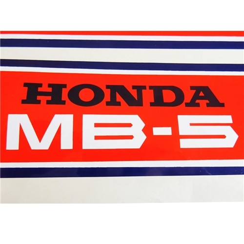 Dekalsats tank, röd/vit/blå (Honda MB50)