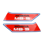 Dekalsats tank, röd/vit/blå (Honda MB50)