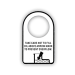 Märke oljenivå (Honda MB50/MT50)