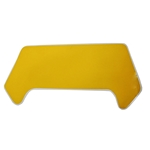 Dekal lyktkåpa, gul (Honda MT50)