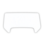 Dekal lyktkåpa, vit (Honda MT50)