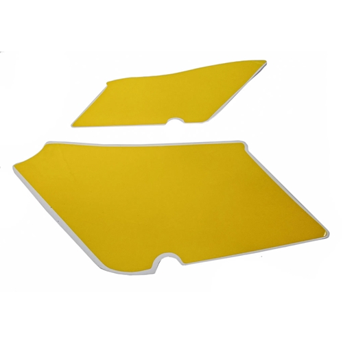 Dekalsats sidokåpor, gul (Honda MT50)