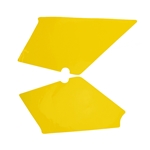 Dekalsats sidokåpor, gul (Honda MT50)