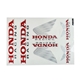 Dekalsats Honda Racing (33x22cm) - FALKO