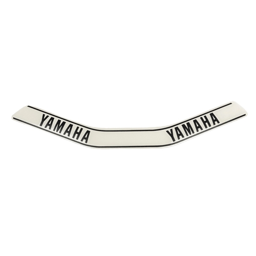 Kåpdekal, Svart NTS för Yamaha LB50 Chappy, RINAB, mopeddelar, mopedrenovering, veteranmoped