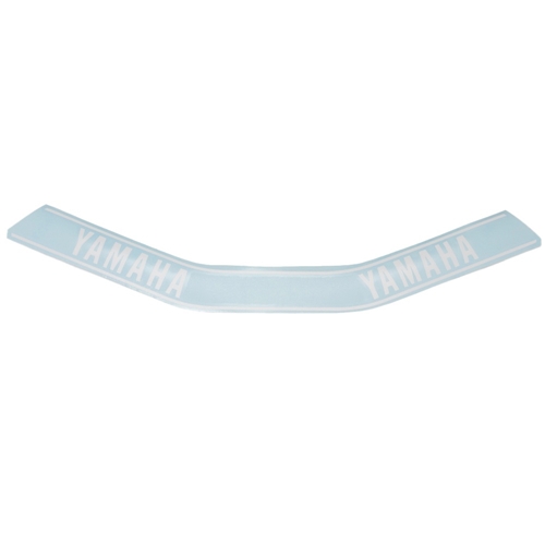 Kåpdekal, Vit för Yamaha LB50 Chappy, RINAB, mopeddelar, mopedrenovering, veteranmoped