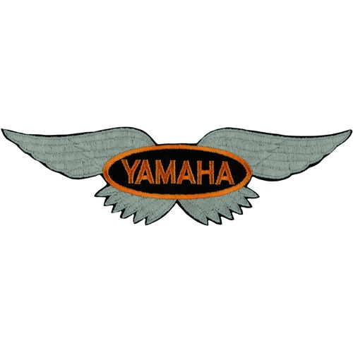 Tygmärke Yamaha – Vinge, rinab, reservdelar, tillbehör, moped, mopeddelar, reservdelar moped, moppedelar, mopedrenovering, mopeddelen.com