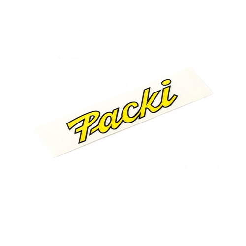 Tankdekal "Packi" (Norsjö Puch Packy), reservdelar moped, RINAB