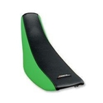 Sadelklädsel, grön/svart (Kawasaki KX125/250 99-02)