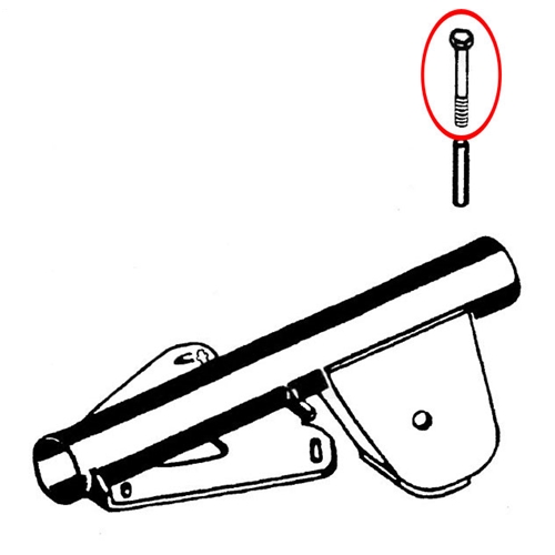 Bult M14x90, reservdelar & tillbehör till släpvagn, RINAB