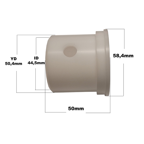 Bussningssats (ID 44,5mm/YD:50,4mm/L:50mm), reservdelar & tillbehör släpvagn, RINAB