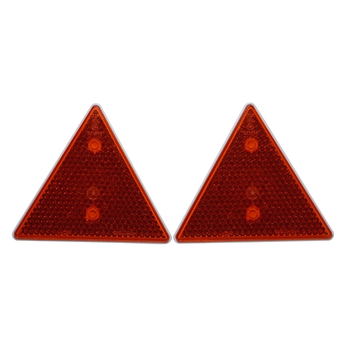 Triangelreflexer, Röd (2-p) 142 x 162mm, reservdelar och tillbehör till släpvagn, RINAB