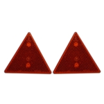 Triangelreflexer, Röd (2-p) 142 x 162mm
