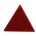 Triangelreflex, självhäftande, Röd (155x133x7 mm)