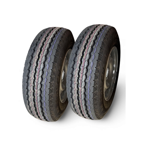 Däckpaket sommardäck 185/80R14 5/67/112, reservdelar & tillbehör släpvagn, RINAB