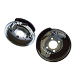 Bromssköld med bromsdelar (S 2005-5, 20-2425/1)