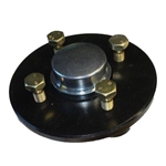 Obromsat nav 4x98 / Kompaktlager 34x64x37mm (svart)