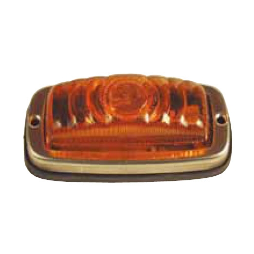 Sidomarkering, orange, reservdelar släpvagn, RINAB