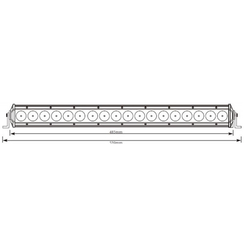 Ljusramp LED 90W (12-24V), RINAB