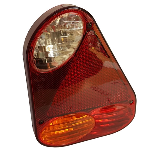 Baklyktsglas höger, Technokon 5, reservdelar släpvagn, RINAB