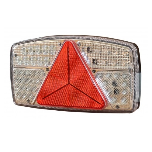 Baklykta LED (Vit/Röd) VÄNSTER, reservdelar och tillbehör till släpvagn, RINAB