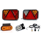 Belysningssats LED 13-polig (7,5m kabel)