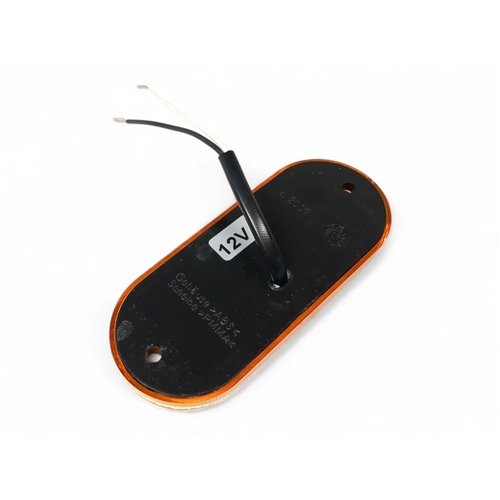 Sidomarkering LED (JOKON serie 2002) Svart bottenplatta, reservdelar & tillbehör släpvagn, RINAB