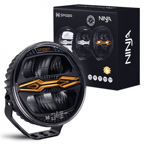 Extraljus LED X-SPIDER NINJA - 12/24V, LED belysning, RINAB