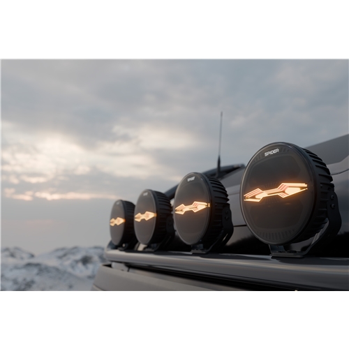 Extraljus LED X-SPIDER NINJA - 12/24V, LED belysning, RINAB